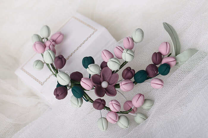 Tocado Flavia Tocado Flavia